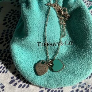 Tiffany & Co. heart pendant necklace